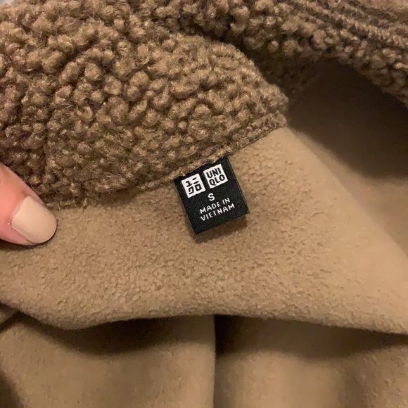 Brown teddy 3/4 jacket - Picture 4 of 4